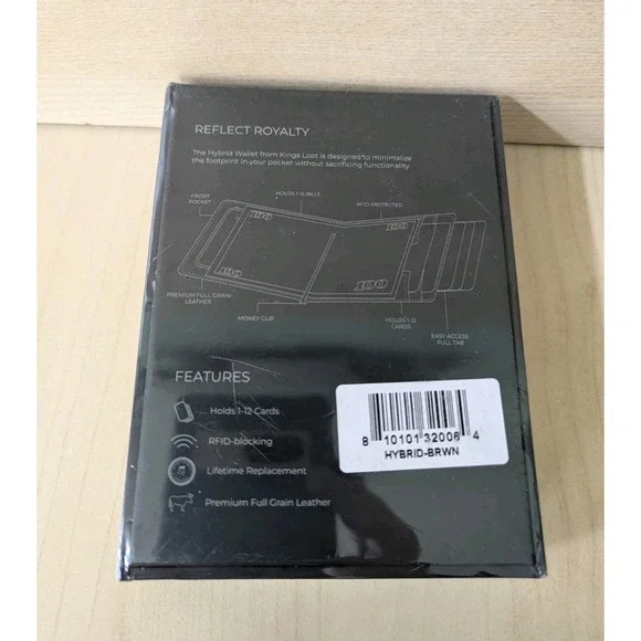 NWT Kings Loot Hybrid Limitless Leather Wallet - Picture 5 of 6